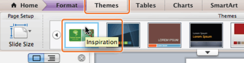 formatting text in tables in powerpoint for mac?